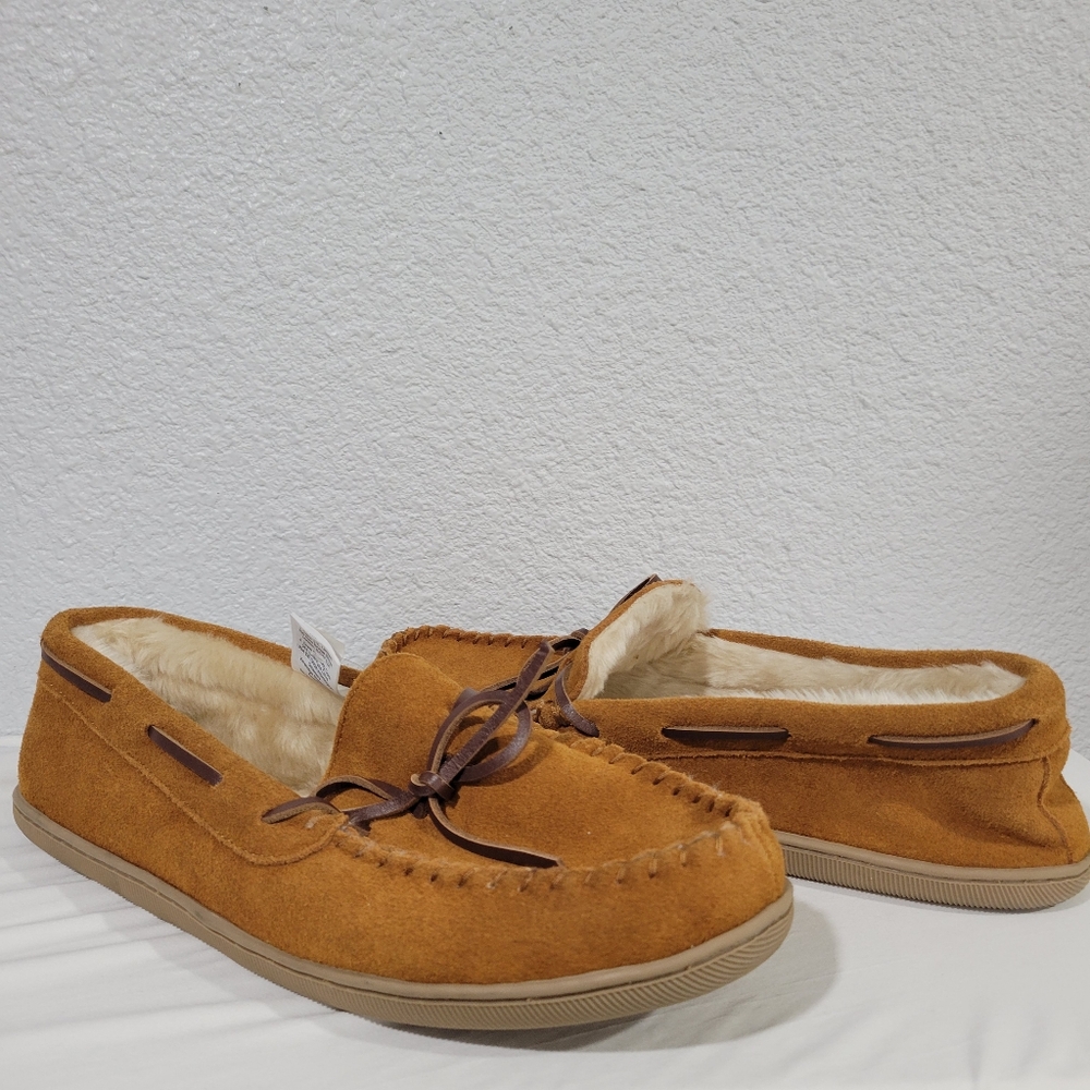 J Crew Factory Mens Suede scuff slippers Loafers Size 11